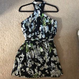 Lucca Couture Twisted Halter Dress